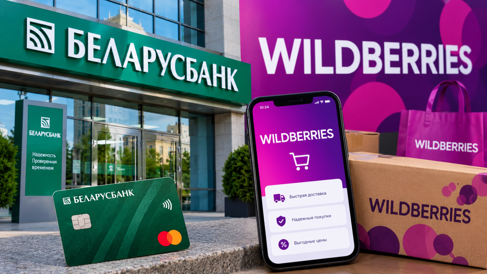 Беларусбанк и маркетплейс Wildberries
