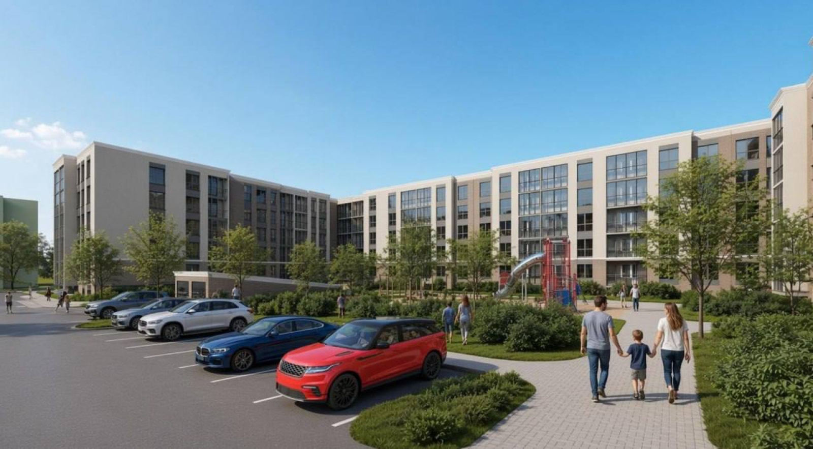 Новый ЖК на улице Буденного в Гродно