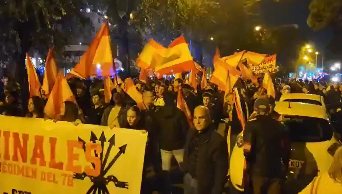Протесты в Мадриде после жд-катастрофы