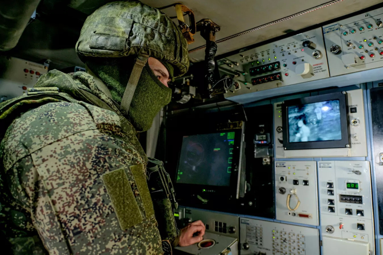 Боевая работа расчета ЗРК «Тор-М2»
