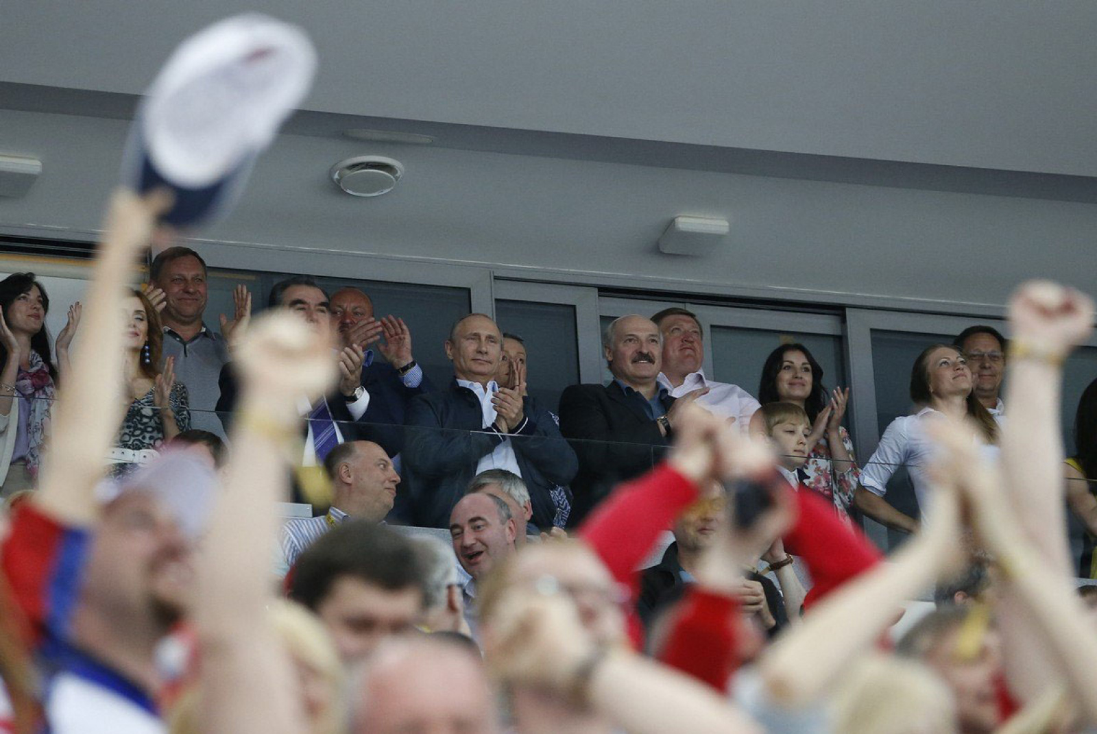 Лукашенко, Путин, Рахмон